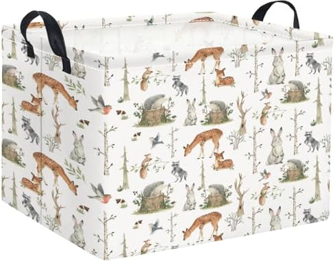 Rectangular Valentines Basket Fabric Storage Bin Storage Boxes Collapsible by HIYAGON