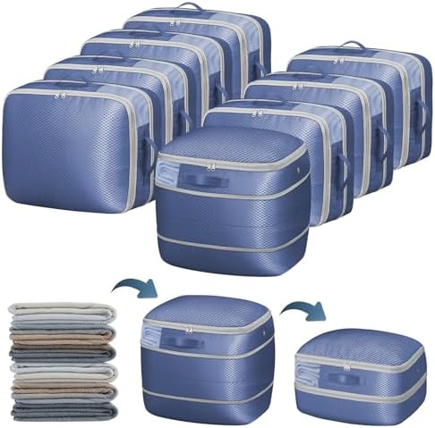 DIMJ Compression Storage Bags 8 Pack by DiMJ