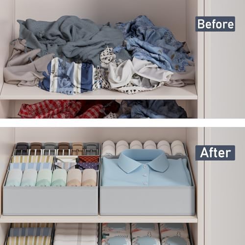 DIMJ Drawer Organizer Clothes Storage - Image 6