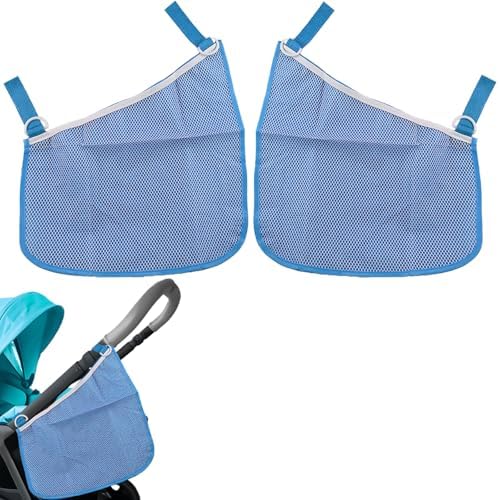 2 Pack Universal Side Sling Stroller Organizer by Caoxiong