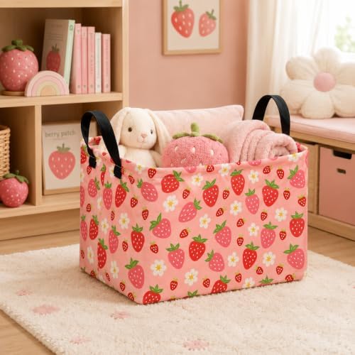 Kid Storage Basket Gift Shelf Basket Toy Storage Bin, Nursery Basket Organizer - Image 6