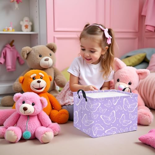 Rectangular Kids Storage Basket Baby Storage Basket - Image 3