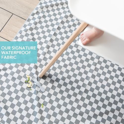 Bumkins Baby Splat Mat for Under High Chair, Babies Toddlers Eating Mess Mat - Image 3