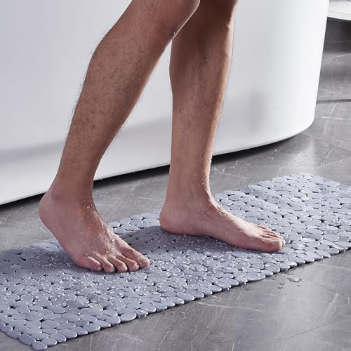 Webos Bath Shower Mat Non Slip: Extra Large Pebble Bathtub mat - Image 7