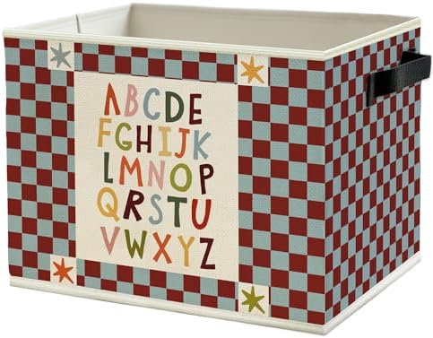 Alphabet Classroom Storage Bins Box by Unknown