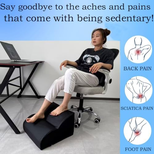 Foot Rest for Under Desk at Work.Multifunctional 3-Tier Foot Stool - Image 4