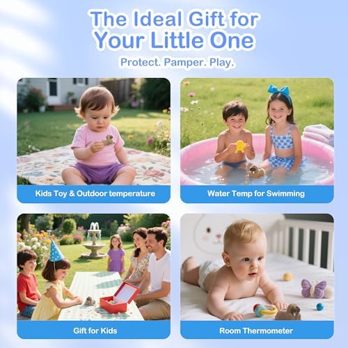 Baby Bath Thermometer for Bathtub, Room|Water Temperature, Baby Bath Floating - Image 4