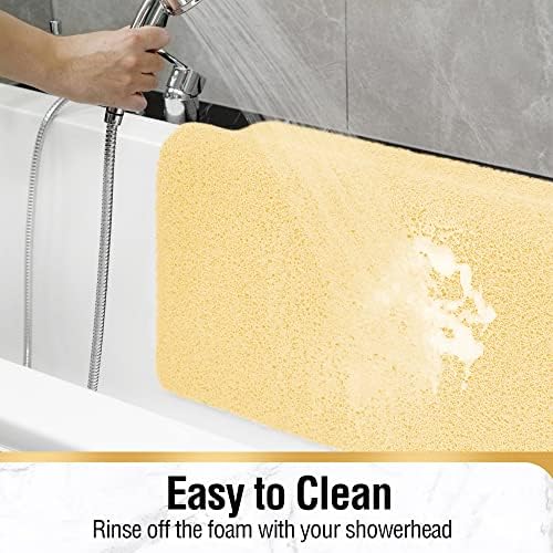 HITSLAM Square Shower Mat, 27 x 27 Inch Non Slip Bath Mat - Image 5