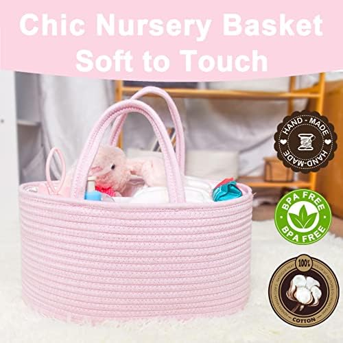 ABenkle Diaper Caddy Organizer - Image 7