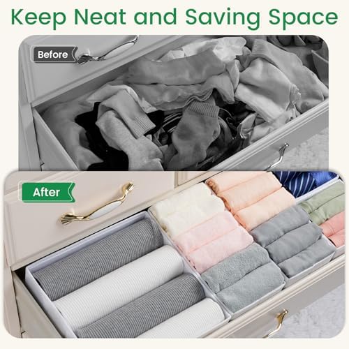 Criusia 16 Pack Underwear Drawer Organizer, Drawer Organizer Clothes, Foldable - Image 2