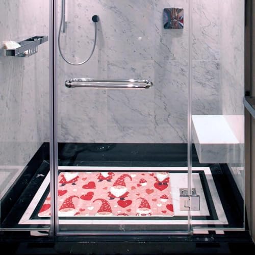 Bathtub Mat Non Slip 26.8x15.1 Inch, Gnomes - Image 6