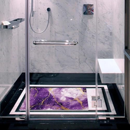 Non Slip Bathtub and Shower Mat 26.8x15.1 inch, Bath Mat - Image 6