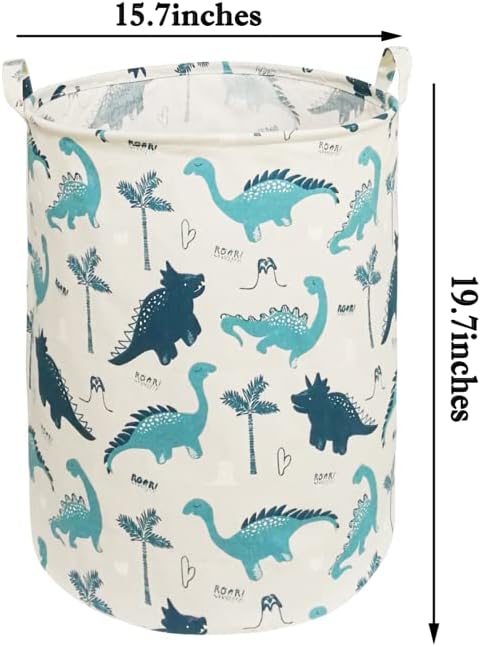 MAIZMZ Kids Hamper Storage Bins Organizer Toy Box Laundry Basket Large Canvas - Image 6