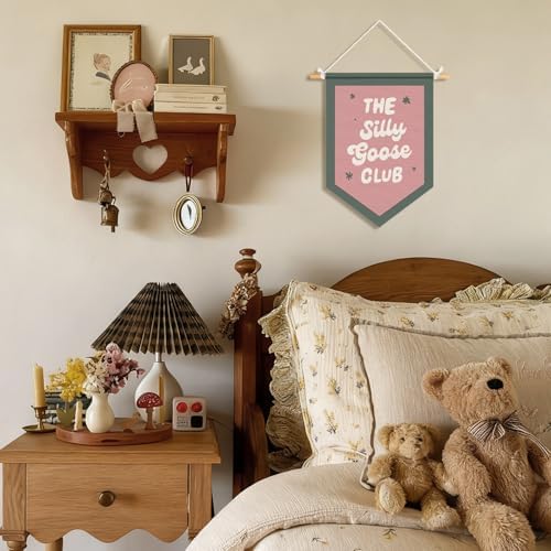 Silly Goose Nursery Wall Pennants Banners, Playroom Decor - Image 2
