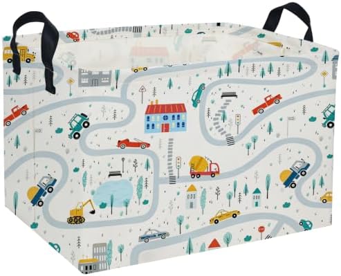 Rectangle Kids Baskets Car Basket Boys Storage Bin Fish Box by DDBASKET