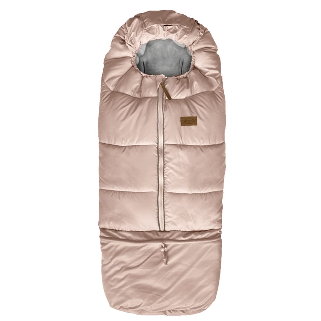 0-5T Length Extension Baby Universal Stroller Footmuff,Waterproof Durable Coral Fleece Stroller Bunting Bag,Stroller Bassinet Winter Blanket Cover Toddler,Pink