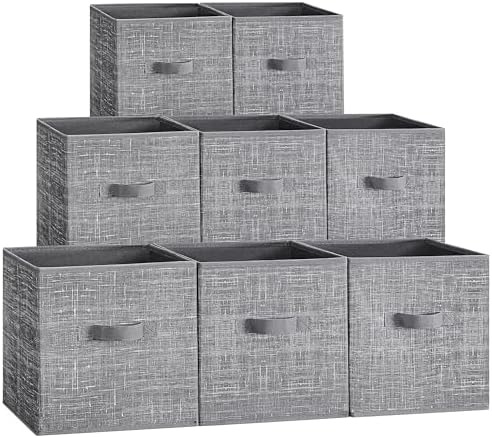 SONGMICS Storage Cubes, 11-Inch Foldable Closet Organizers by Unknown