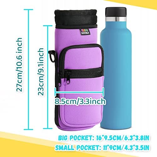 Nuovoware Water Bottle Carrier Bag, 25oz/32oz Bottle Pouch Holder, Adjustable - Image 3