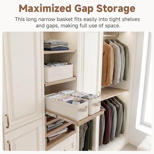 StorageWorks Narrow Storage Bins, Toilet Paper Storage - Image 3