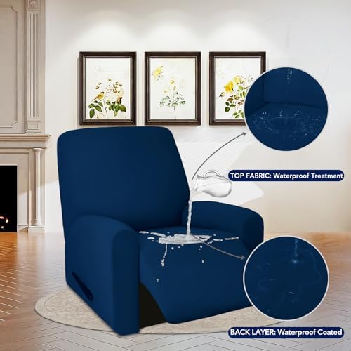 PureFit Waterproof Recliner Chair Cover Slipcovers - Image 3