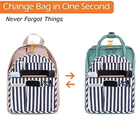 Surblue Backpack Organizer Insert Liner Hanging Travel Rucksack Purse and - Image 6