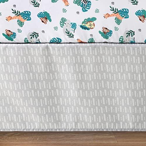 The Peanutshell 3 Piece Baby Crib Bedding Set - Image 4