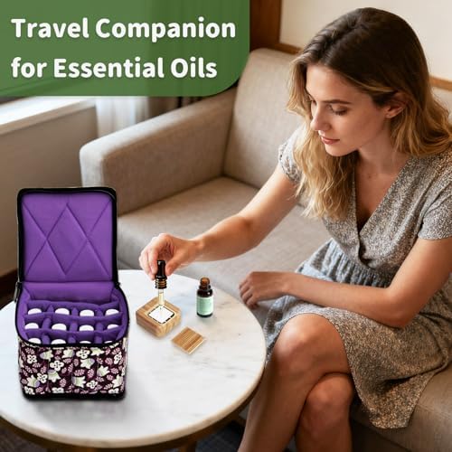 Weljoy Essential Oil Case 13 Bottle Organizer - Image 7