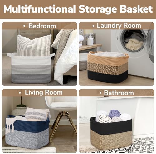 Goodpick 50L Large Woven Storage Basket - Image 5