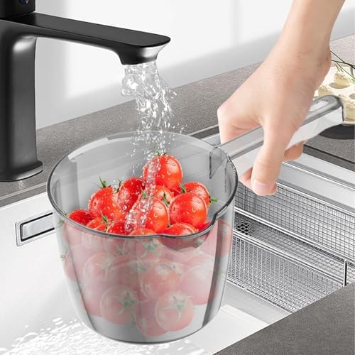 Bath Mugs - Long Handle Water Scoop | 80g Bathing Ladle Spoon | Transparent - Image 4