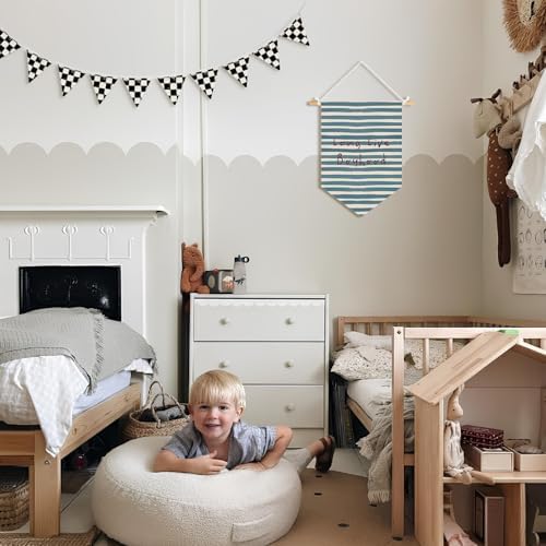 Long Live Boyhood Wall Pennants Banners, Boys Room Decor - Image 4