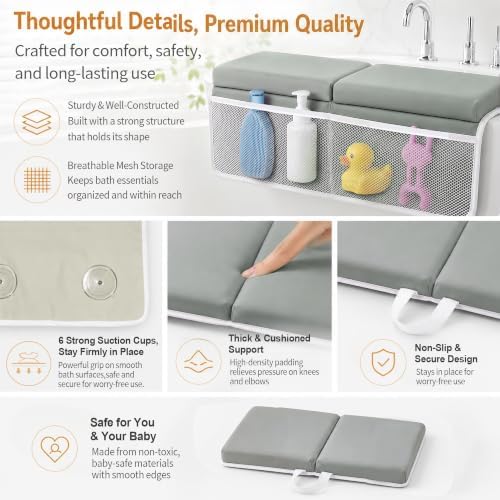 Bath Kneeler and Elbow Rest Set, - Image 7