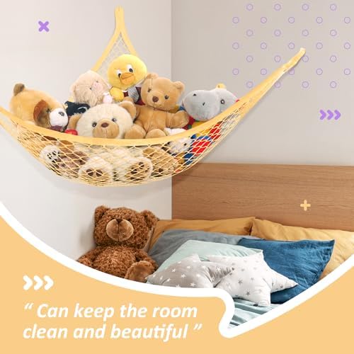 Lazebox Stuffed Animal Net Hammock - Image 2