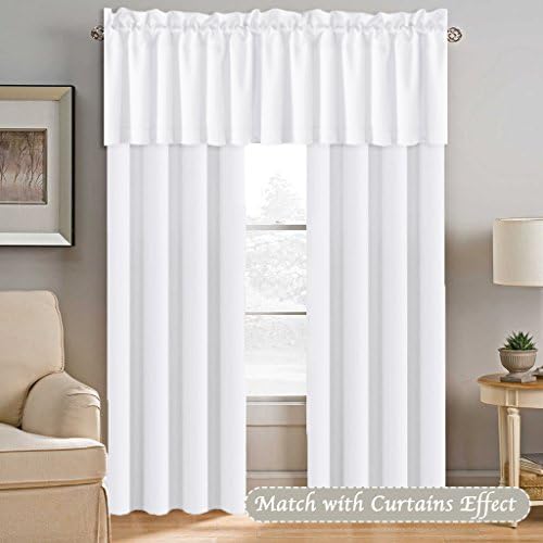 H.VERSAILTEX White Curtain Valances - Image 3