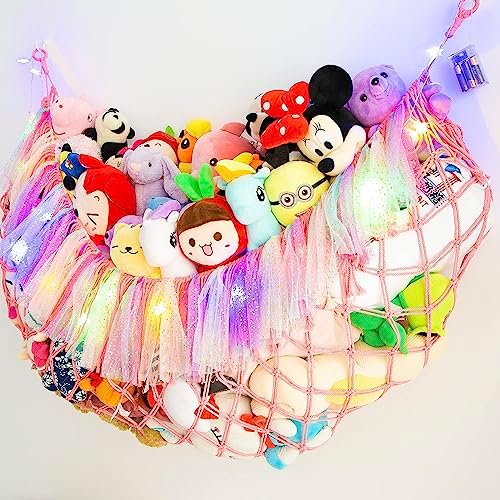 Jumbo Toy Hammock for Stuffed Animal Net Boho Macrame Toy Hammock - Image 5