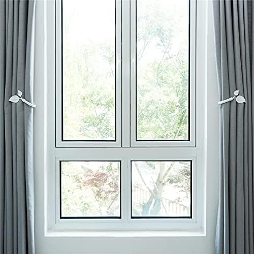HIKMLK Leaf Shaped Curtain Tieback Holdbacks 2pcs, Handmade Metal Curtain Side - Image 6
