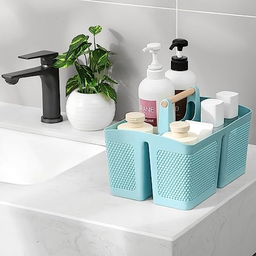 Shower Caddy Basket, Portable Large Capacity Thickened Plastic Organizer - Image 2