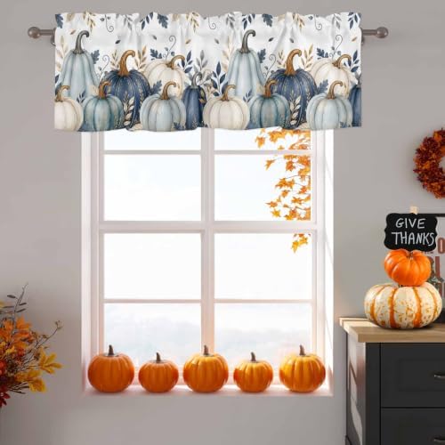 Vandarllin Fall Thanksgiving Kitchen Curtains Valances - Image 6