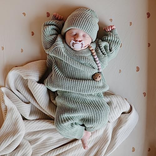 mushie Stretchy & Soft Crib Sheet | Fitted 28" x 52" - Image 4