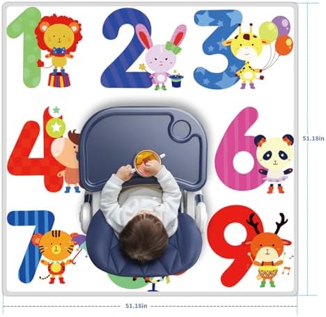 High Chair Splash pad, Washable Splash pad - Image 3