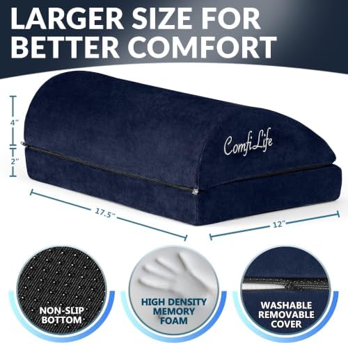 ComfiLife Foot Rest for Under Desk at Work – Adjustable Desk FootRest for - Image 5
