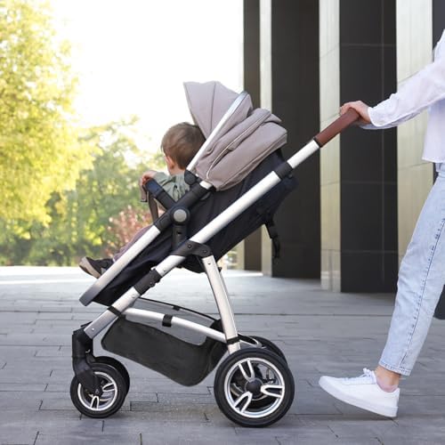 VICASKY Baby Stroller Storage Basket, Pushchair Organizer Net Bag - Image 6
