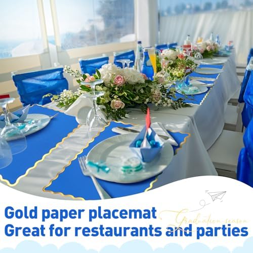 Foldtier 150 Pcs Disposable Paper Placemats Bulk 10"x14" - Image 4