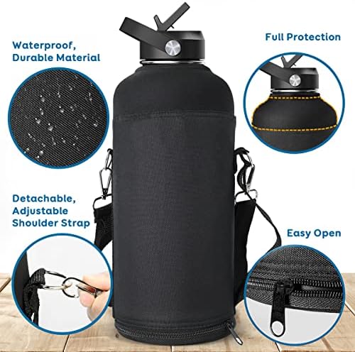 BUZIO Water Bottle Insulated Sleeve, Bottle Carrier - Image 2