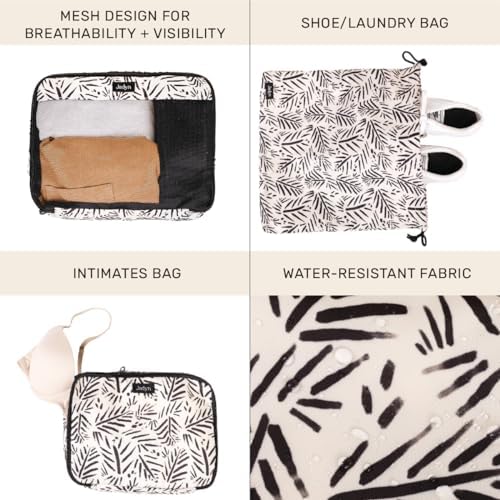 Jadyn Packing Cubes for Travel, 6-Piece Large Packing Cube Organizer Set for - Image 3