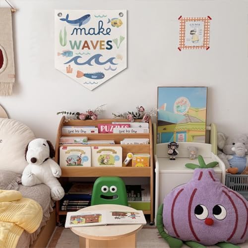 Ocean Coastal Nursery Room Playroom Decor Banner Pennant Kid Banner Flag - Image 5