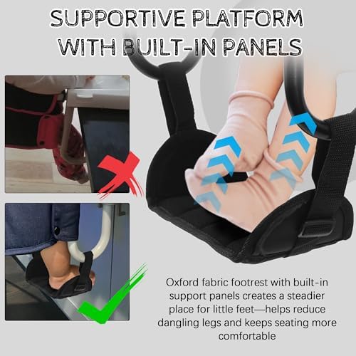 Adjustable Baby Footrest for Clip-On Table Chair - Image 4
