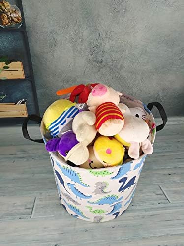MAIZMZ Kids Hamper Storage Basket Nursery Bins Baby Gift Toy Organizer Box - Image 3