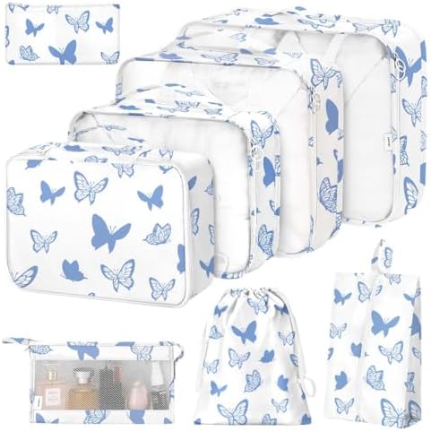 8 Set Packing Cubes for Suitcases, Packing Cube by Hatisan