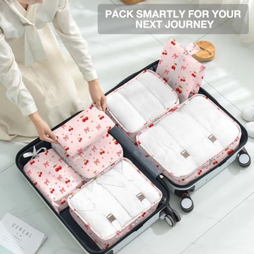 Packing Cubes for Travel, 8 Set Luggage Organizer Bags - Image 7