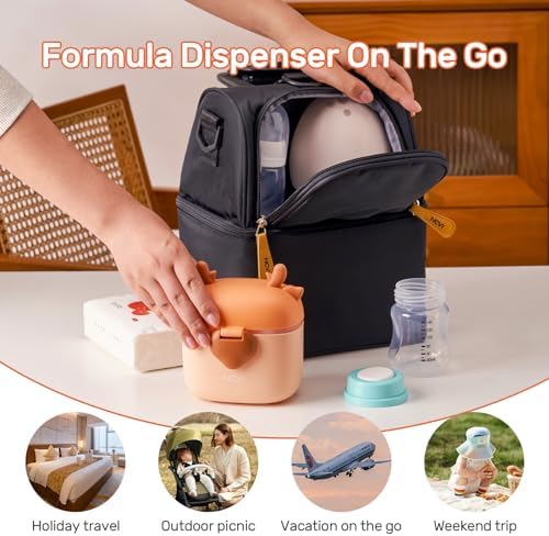 NCVI Formula Container To Go, Baby Formula Dispenser On The Go - Image 4